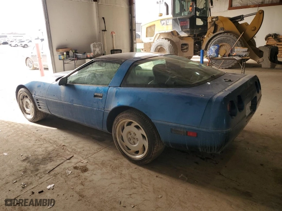 1992 Chevrolet Corvette with VIN 1G1YY23PXN5118138, listed as a Copart auction lot 47565185 with 0 mi miles and Salvage Title. Bid and sale history available at carsss.com. Image 2.