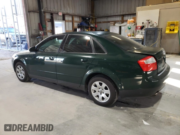 2003 Audi A4 1.8T with VIN WAULC68E63A173993, listed as a Copart auction lot 77176674 with 96,639 mi miles and Salvage Title. Bid and sale history available at carsss.com. Image 2.