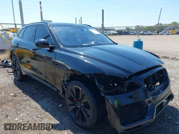 2018 Jaguar F-Pace S with VIN SADCM2FV3JA292419, listed as a IAAI auction lot 40228083 with 125,776 mi miles and . Bid and sale history available at DreamBid. Image 1.