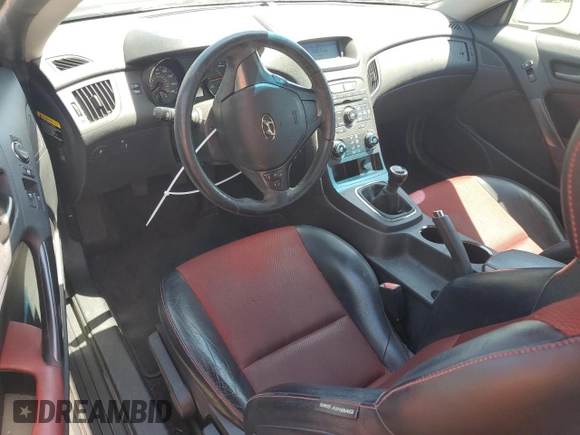 2012 Hyundai Genesis Coupe 2.0T с VIN KMHHT6KD6CU072455, выставлен на аукционе Copart как лот 58554615 с пробегом 76 279 миль миль и Списание • Salvage title. История ставок и продаж доступна на DreamBid. Изображение 8.