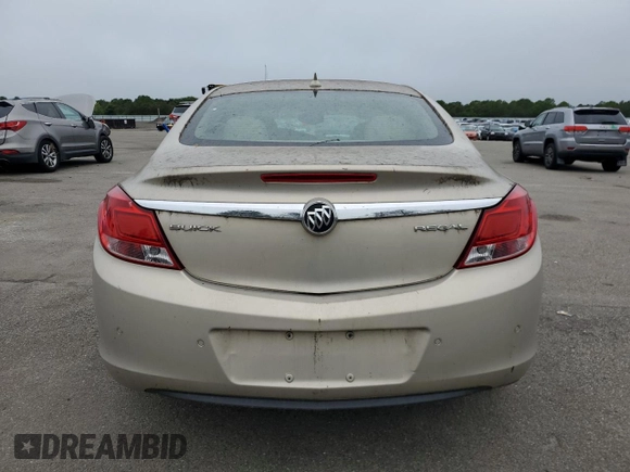 2012 Buick Regal Premium 1 with VIN 2G4GS5EK8C9184514, listed as a Copart auction lot 61380945 with 111,676 mi miles and Salvage title. Bid and sale history available at DreamBid. Image 6.