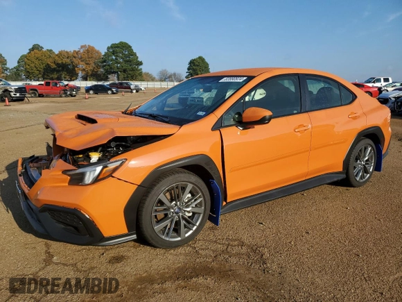 2024 Subaru WRX with VIN JF1VBAB65R9814876, listed as a Copart auction lot 83990934 with 2,505 mi miles and Salvage Title. Bid and sale history available at carsss.com. Image 1.