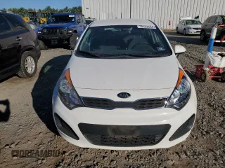 2014 Kia Rio EX with VIN KNADN5A37E6410739, listed as a Copart auction lot 70122594 with 60,177 mi miles and Salvage Title. Bid and sale history available at carsss.com. Image 5.