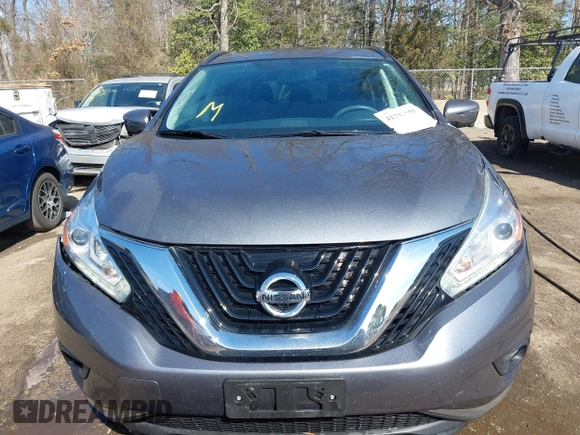 2017 Nissan Murano SL with VIN 5N1AZ2MH2HN154838, listed as a IAAI auction lot 41597159 with 113,869 mi miles and . Bid and sale history available at DreamBid. Image 12.