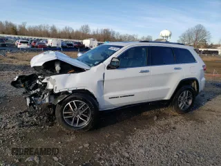 2020 Jeep Grand Cherokee Limited X z VIN 1C4RJFBG1LC400167, wystawiony jako Copart lot #42855745 z przebiegiem Nie podano mil oraz Szkoda całkowita • Salvage title. Historia ofert i sprzedaży dostępna na DreamBid. Obrazek 1.