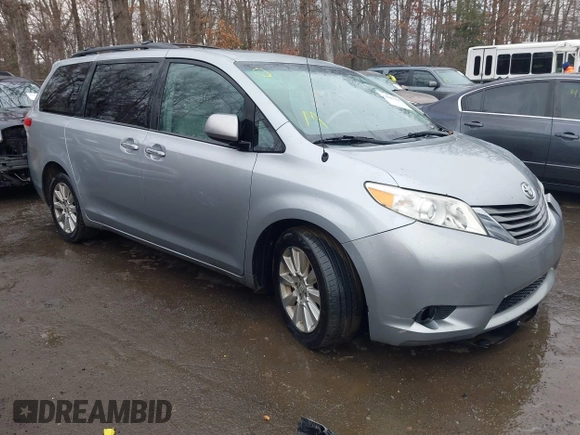 2013 Toyota Sienna XLE with VIN 5TDDK3DC5DS070243, listed as a IAAI auction lot 41162661 with 149,672 mi miles and . Bid and sale history available at DreamBid. Image 1.