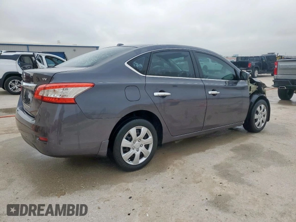 2015 Nissan Sentra SR with VIN 3N1AB7AP0FL644583, listed as a Copart auction lot 54513975 with 90,801 mi miles and Salvage Title. Bid and sale history available at DreamBid. Image 3.