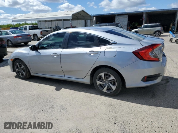 2019 Honda Civic Sedan LX with VIN 19XFC2F65KE047480, listed as a Copart auction lot 49339245 with 98,549 mi miles and Salvage Title. Bid and sale history available at carsss.com. Image 2.