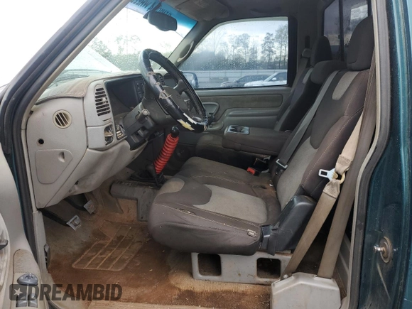 1998 Chevrolet Silverado 1500 with VIN 1GCEK14R0WZ137636, listed as a Copart auction lot 50781335 with 276,184 mi miles and Salvage Title. Bid and sale history available at DreamBid. Image 7.