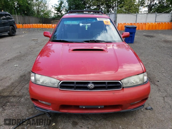 1998 Subaru Legacy GT with VIN 4S3BK6750W7320376, listed as a Copart auction lot 58223125 with 127,481 mi miles and Salvage title. Bid and sale history available at DreamBid. Image 5.