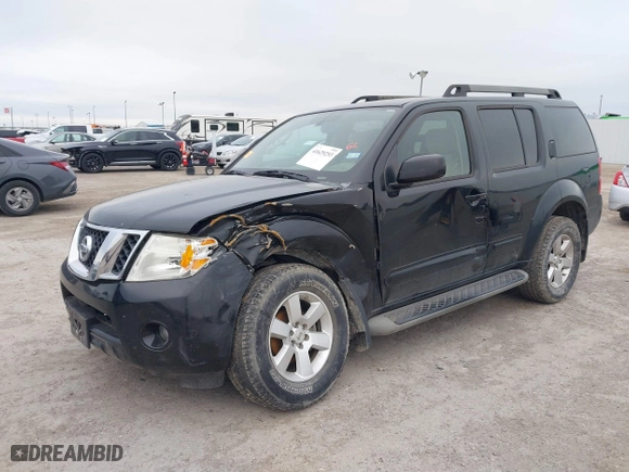 2012 Nissan Pathfinder LE with VIN 5N1AR1NN4CC616819, listed as a IAAI auction lot 41629253 with 146,648 mi miles. Bid and sale history available at carsss.com. Image 6.
