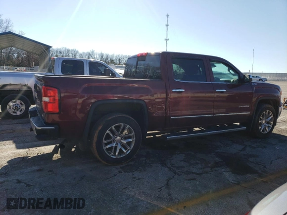 2015 GMC Sierra 1500 SLT with VIN 3GTU2VEJ6FG395459, listed as a Copart auction lot 86846624 with 177,064 mi miles and Salvage Title. Bid and sale history available at DreamBid. Image 3.