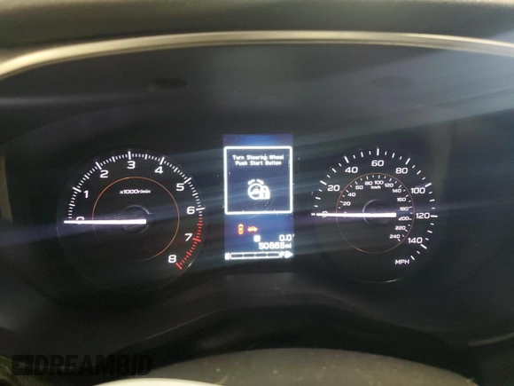 2021 Subaru Crosstrek Premium with VIN JF2GTAECXMH268593, listed as a Copart auction lot 44158605 with 50,665 mi miles and Salvage title. Bid and sale history available at DreamBid. Image 9.