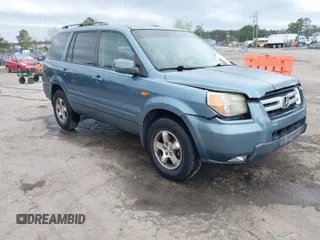 2006 Honda Pilot EX with VIN 2HKYF18486H529772, listed as a IAAI auction lot 41942985 with 182,872 mi miles and . Bid and sale history available at DreamBid. Image 1.