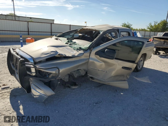 2005 Dodge Ram 2500 SLT with VIN 3D7KR28C45G727708, listed as a Copart auction lot 69037894 with 0 mi miles and Salvage Title. Bid and sale history available at carsss.com. Image 1.