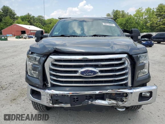 2016 Ford F-150 XLT with VIN 1FTFX1EG8GFA74825, listed as a Copart auction lot 58472655 with 112,018 mi miles and Salvage title. Bid and sale history available at DreamBid. Image 5.