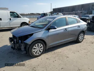 2020 Hyundai Accent SE with VIN 3KPC24A6XLE113855, listed as a Copart auction lot 43426135 with 118,399 mi miles and Salvage Title. Bid and sale history available at carsss.com. Image 1.
