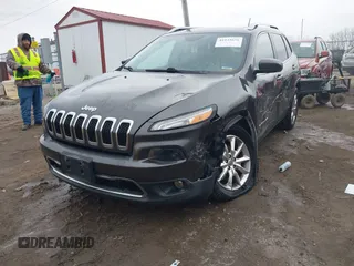 2014 Jeep Cherokee Limited with VIN 1C4PJMDS3EW137985, listed as a IAAI auction lot 41543651 with 131,312 mi miles. Bid and sale history available at carsss.com. Image 2.