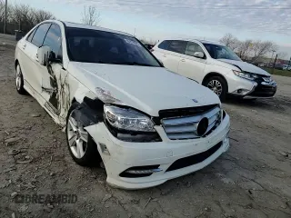 2011 Mercedes-Benz C 300 Sport with VIN WDDGF8BB1BR148401, listed as a Copart auction lot 50874965 with 147,216 mi miles and Salvage Title. Bid and sale history available at carsss.com. Image 10.