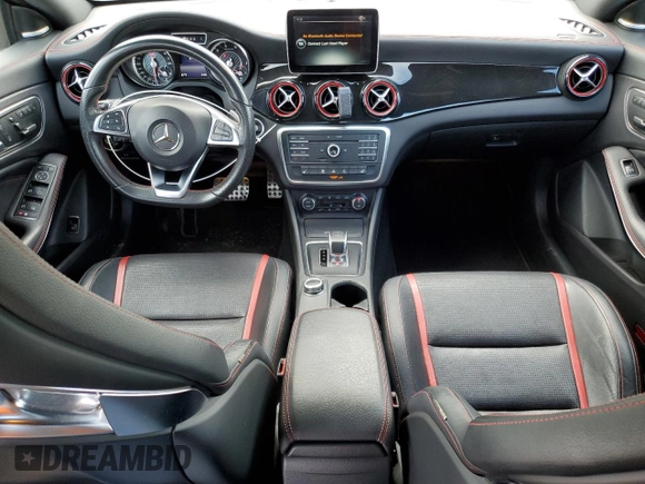 2015 Mercedes-Benz CLA 45 AMG with VIN WDDSJ5CB2FN216868, listed as a Copart auction lot 55498545 with 67,351 mi miles and Salvage title. Bid and sale history available at DreamBid. Image 8.
