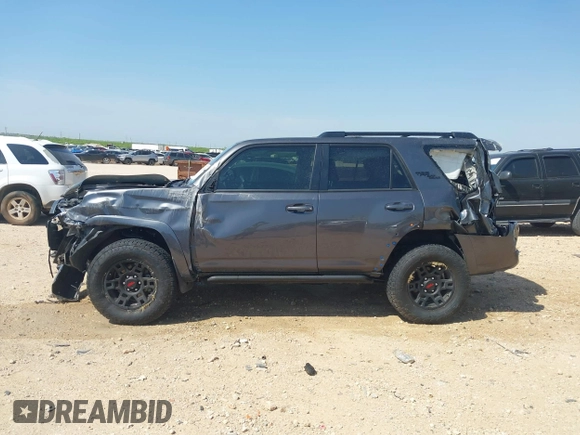 2023 Toyota 4Runner TRD Off Road Premium with VIN JTERU5JR1P6202743, listed as a IAAI auction lot 42021717 with 27,687 mi miles and . Bid and sale history available at DreamBid. Image 14.