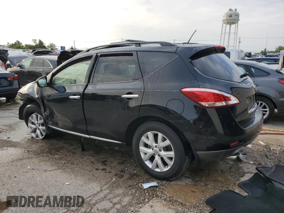 2014 Nissan Murano LE with VIN JN8AZ1MW3EW509829, listed as a Copart auction lot 69115524 with 0 mi miles and Salvage Title. Bid and sale history available at carsss.com. Image 2.
