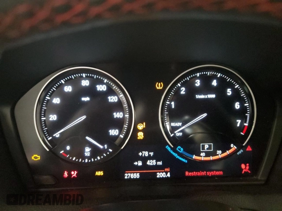 2020 BMW 2 Series 230i with VIN WBA2J1C04L7E46655, listed as a Copart auction lot 69930664 with 27,655 mi miles and Non Repairable. Bid and sale history available at carsss.com. Image 9.
