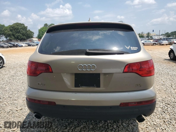2008 Audi Q7 Premium with VIN WA1BY74L88D023331, listed as a Copart auction lot 59748175 with 129,599 mi miles and Salvage title. Bid and sale history available at DreamBid. Image 6.