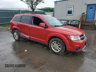 2014 Dodge Journey SXT z VIN 3C4PDDBG5ET290590, wystawiony jako Copart lot #57758595 z przebiegiem 87 443 mil mil oraz Szkoda całkowita • Salvage title. Historia ofert i sprzedaży dostępna na DreamBid. Obrazek 4.