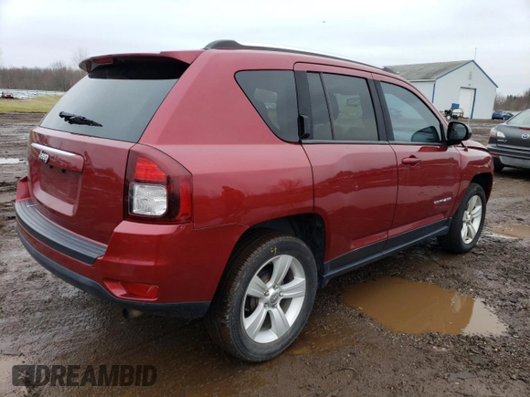 2015 Jeep Compass Sport with VIN 1C4NJCBB1FD118529, listed as a Copart auction lot 46229093 with 35,364 mi miles. Bid and sale history available at carsss.com. Image 3.