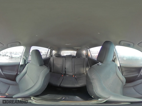2018 Toyota RAV4 LE with VIN 2T3BFREV3JW787927, listed as a Copart auction lot 46825865 with 103,584 mi miles and Salvage Title. Bid and sale history available at carsss.com. Image 14.