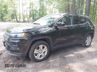 2022 Jeep Compass Latitude with VIN 3C4NJCBB5NT140011, listed as a IAAI auction lot 42487785 with 52,374 mi miles and . Bid and sale history available at DreamBid. Image 17.