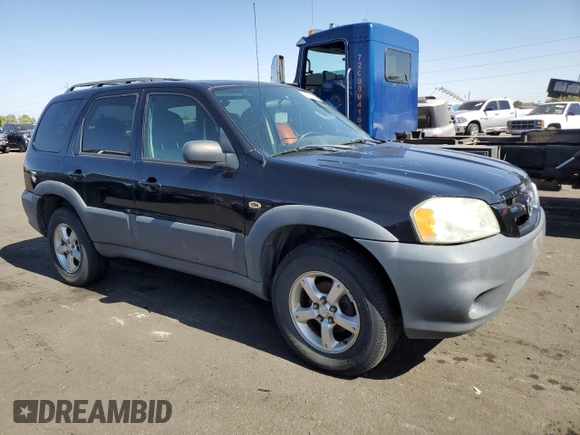 2006 Mazda Tribute i with VIN 4F2YZ02Z16KM36535, listed as a Copart auction lot 74566474 with 254,105 mi miles and Clean Title. Bid and sale history available at carsss.com. Image 4.