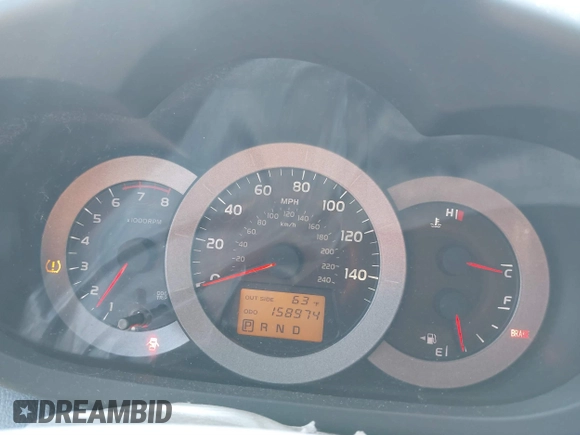 2007 Toyota RAV4 Sport with VIN JTMBK32V675024328, listed as a IAAI auction lot 41681881 with 158,974 mi miles. Bid and sale history available at carsss.com. Image 7.