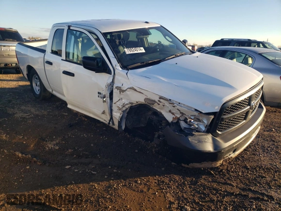 2023 Ram 1500 Tradesman with VIN 3C6RR7KG7PG555086, listed as a Copart auction lot 79924014 with 35,476 mi miles and Salvage title. Bid and sale history available at DreamBid. Image 4.