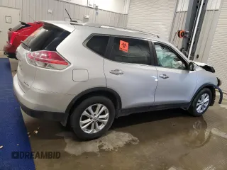 2015 Nissan Rogue SV with VIN 5N1AT2MK3FC896185, listed as a Copart auction lot 47220165 with 0 mi miles and Clean Title. Bid and sale history available at carsss.com. Image 3.