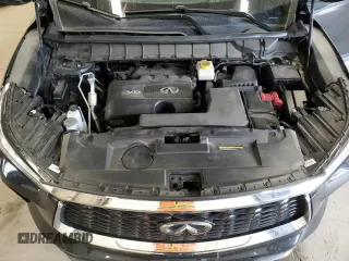 2023 Infiniti QX60 Sensory with VIN 5N1DL1GSXPC353775, listed as a Copart auction lot 63658175 with 24,658 mi miles and Salvage title. Bid and sale history available at DreamBid. Image 12.
