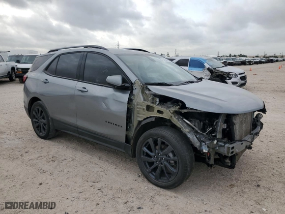 2024 Chevrolet Equinox RS with VIN 3GNAXMEG5RS115803, listed as a Copart auction lot 51584055 with 43,059 mi miles and Salvage Title. Bid and sale history available at carsss.com. Image 4.