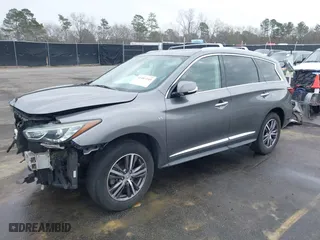 2018 Infiniti QX60 with VIN 5N1DL0MM1JC500699, listed as a IAAI auction lot 41487249 with 144,028 mi miles. Bid and sale history available at carsss.com. Image 18.