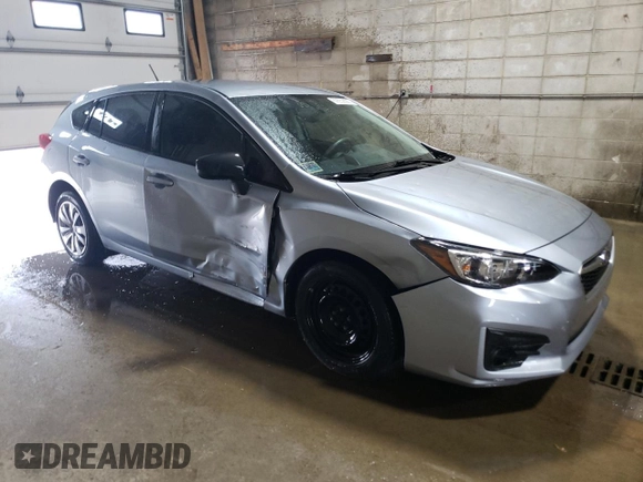 2018 Subaru Impreza с VIN 4S3GTAA61J3714928, выставлен на аукционе Copart как лот 59552555 с пробегом 59 125 миль миль и Списание • Salvage title. История ставок и продаж доступна на DreamBid. Изображение 4.