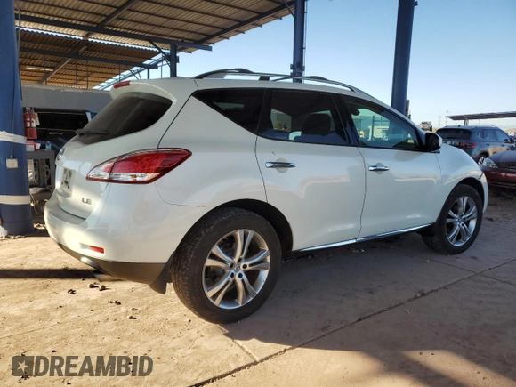 2011 Nissan Murano S with VIN JN8AZ1MU4BW068688, listed as a Copart auction lot 83837284 with 154,782 mi miles and Salvage Title. Bid and sale history available at carsss.com. Image 3.