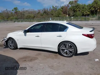 2020 Infiniti Q50 Luxe with VIN JN1EV7AP8LM200846, listed as a IAAI auction lot 41561135 with 45,569 mi miles and . Bid and sale history available at DreamBid. Image 15.