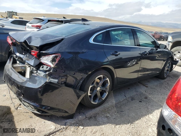 2022 Chevrolet Malibu LT with VIN 1G1ZD5ST1NF177430, listed as a Copart auction lot 46857565 with 52,540 mi miles and Salvage Title. Bid and sale history available at carsss.com. Image 3.