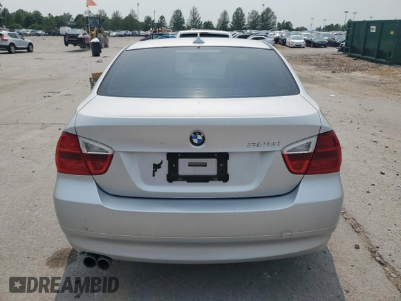2008 BMW 3 Series 328i with VIN WBAVC53538FZ88429, listed as a Copart auction lot 57615095 with Not provided miles and Clean title. Bid and sale history available at DreamBid. Image 6.