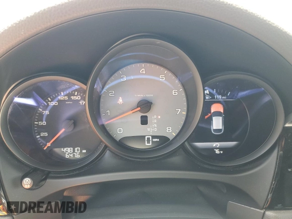 2017 Porsche Macan S with VIN WP1AB2A59HLB15922, listed as a Copart auction lot 57080805 with 49,810 mi miles and Salvage title. Bid and sale history available at DreamBid. Image 9.