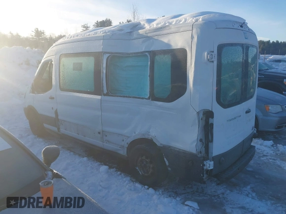 2019 Ford Transit XL with VIN 1FDZX2CM4KKB42724, listed as a IAAI auction lot 41589339 with 69,061 mi miles and . Bid and sale history available at DreamBid. Image 3.
