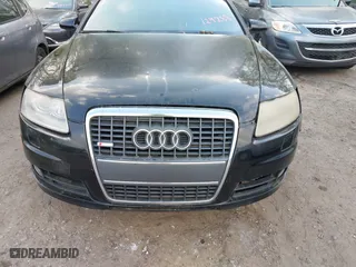 2008 Audi A6 with VIN WAUDH74F48N129288, listed as a IAAI auction lot 41960697 with 196,713 mi miles. Bid and sale history available at carsss.com. Image 6.