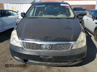 2012 Kia Sedona EX with VIN KNDMH4C75C6436757, listed as a Copart auction lot 76171674 with 163,404 mi miles and Clean Title. Bid and sale history available at carsss.com. Image 5.
