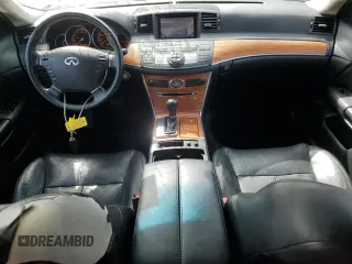 2007 Infiniti M Sport with VIN JNKAY01E77M302135, listed as a Copart auction lot 75959464 with 186,491 mi miles and Salvage Title. Bid and sale history available at DreamBid. Image 8.
