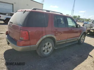 2003 Ford Explorer Eddie Bauer z VIN 1FMZU74K73UA69471, wystawiony jako Copart lot #56354875 z przebiegiem 208 953 mil mil oraz Szkoda całkowita • Salvage title. Historia ofert i sprzedaży dostępna na DreamBid. Obrazek 3.